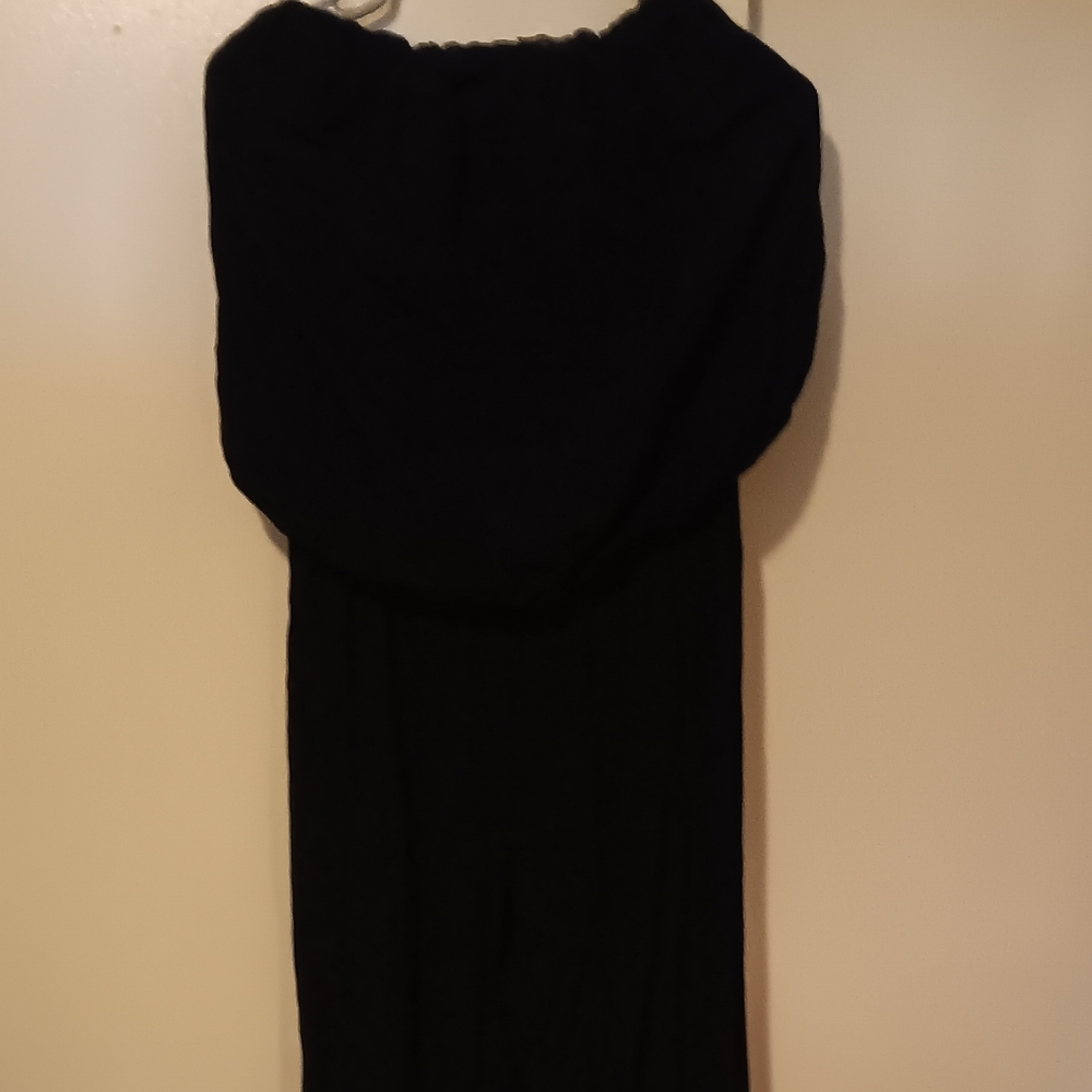 Strapless Black Jumpsuit